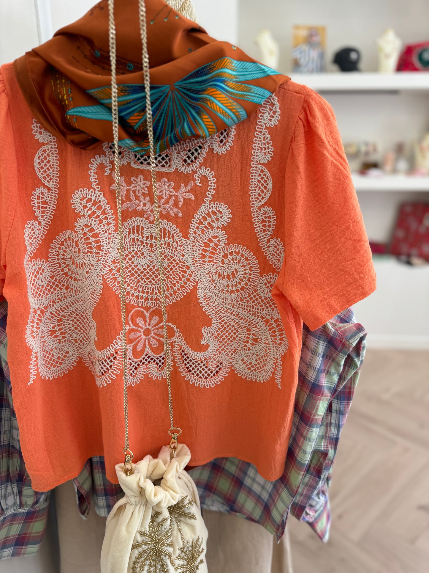 Reese top orange