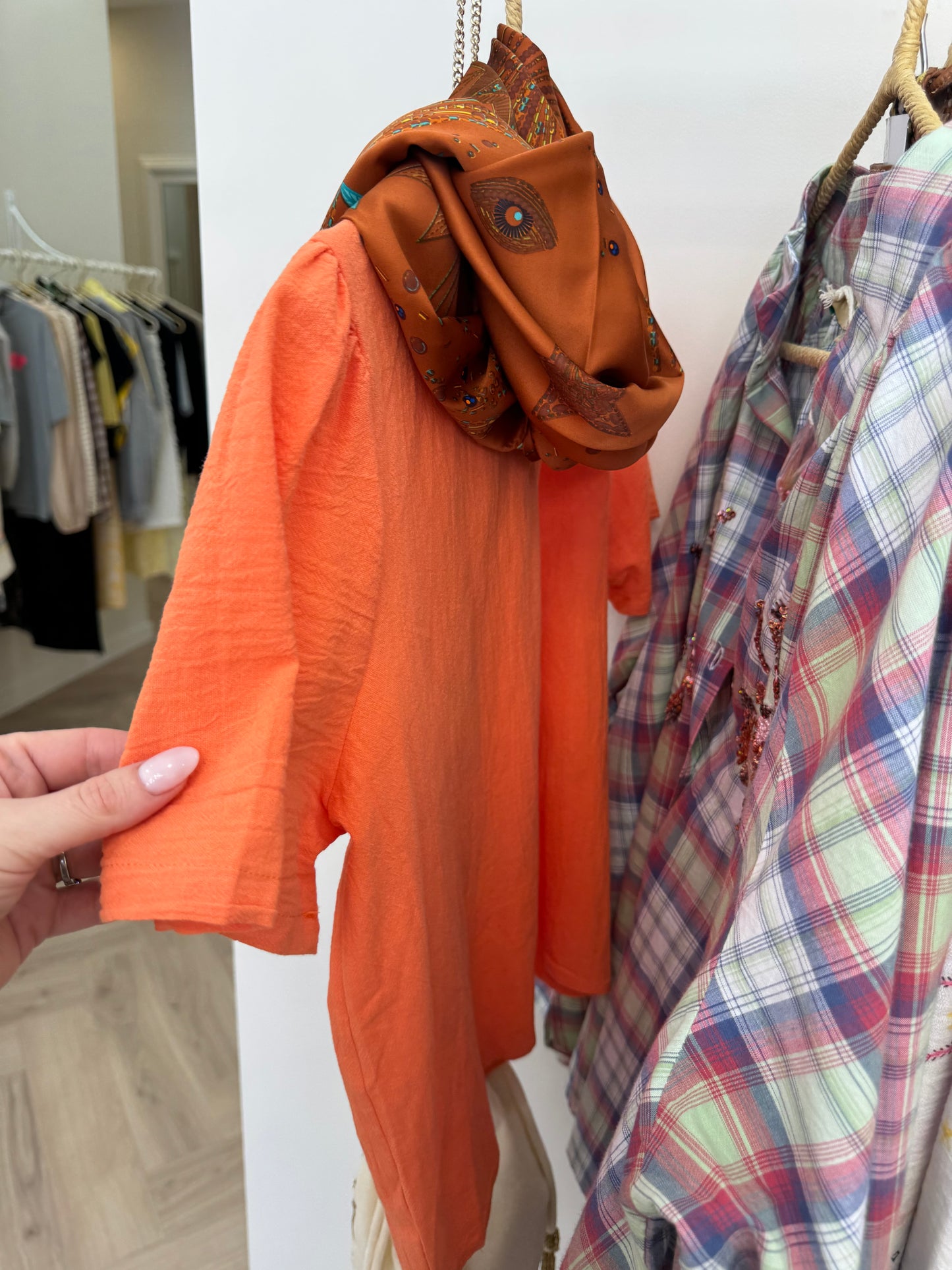 Reese top orange