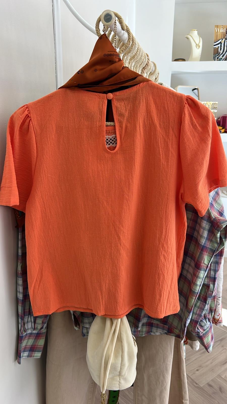 Reese top orange